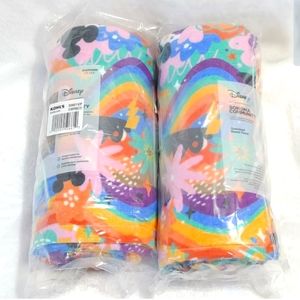 Disney Pride 2 Oversized Beach Towels New Mickey Minnie Mouse Summer Vacation